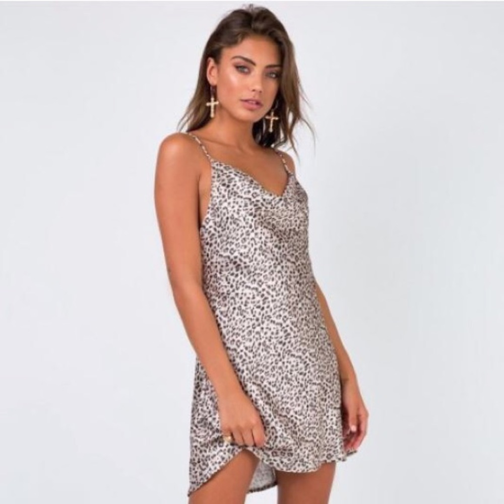 Leopard Betta Vanore Mini Dress